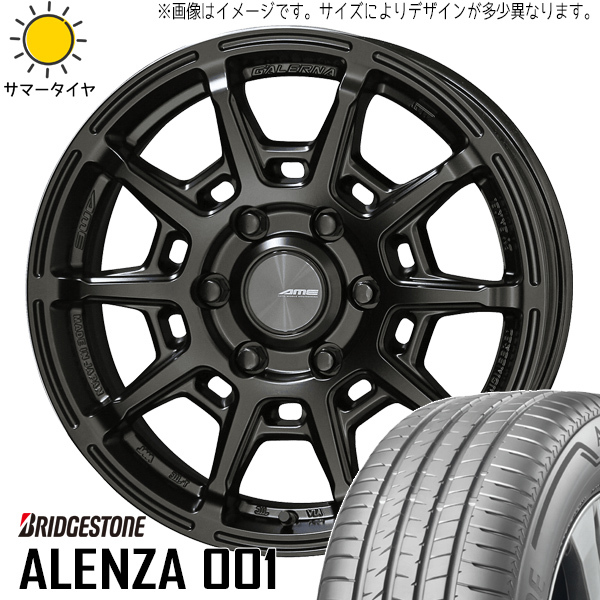 新品 RAV4 CX-5 225/65R17 BS アレンザ 001 ガレルナ レフィーノ 17インチ 7.0J +47 5/114.3 サマータイヤ ホイール 4本SET_画像1