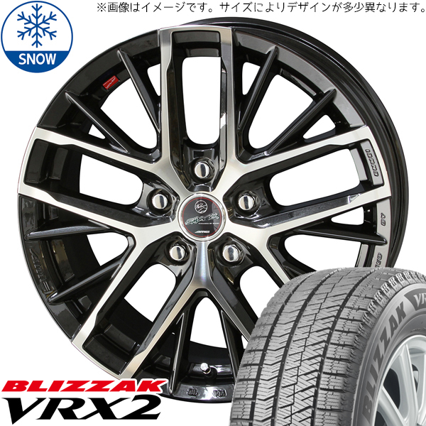 新品 デリカミニ ハスラー 165/60R15 15インチ BS BLIZZAK VRX2 スマック レヴィラ スタッドレス タイヤ ホイール セット 4本