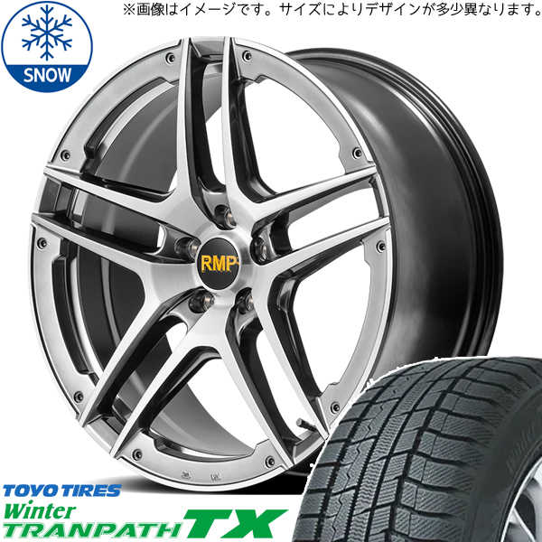 新品 NX ヴァンガード ハリアー 235/55R18 TOYO TX RMP 025SV 18インチ 8.0J +42 5/114.3 スタッドレス タイヤ ホイール セット 4本_画像1