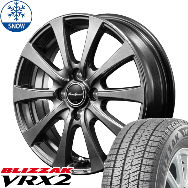 上品な極美品】 新品 ヴィッツ ヤリス スイフト BS BLIZZAK VRX2 185/60R15 15インチ G10 5.5J +43 4/100  スタッドレス タイヤ ホイール セット 4本 - スタッドレスタイヤ