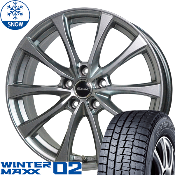 新品 シエンタ 10系 ダンロップ ウィンターマックス02 185/65R15 15インチ E07 6.0J +43 5/100 スタッドレス タイヤ ホイール セット 4本_画像1