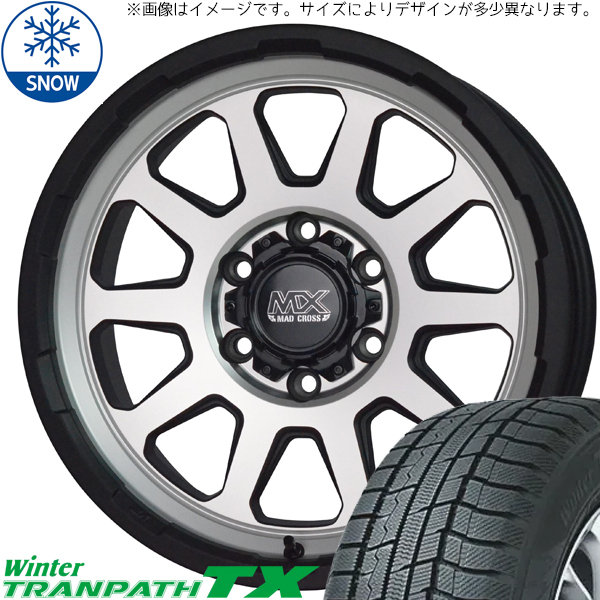 新品 ヤリスクロス CX-3 215/55R17 17インチ トーヨータイヤ トランパス TX MADCROSS RANGER スタッドレス タイヤ ホイール セット 4本_画像1