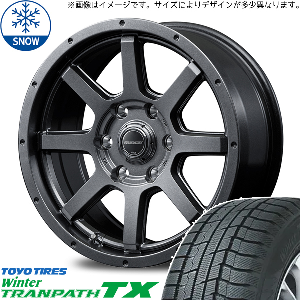 新品 ハイエース 215/70R15 TOYO WinterTRANPATH TX マッドライダー 15インチ 6.0J +33 6/139.7 スタッドレス タイヤ ホイール セット 4本