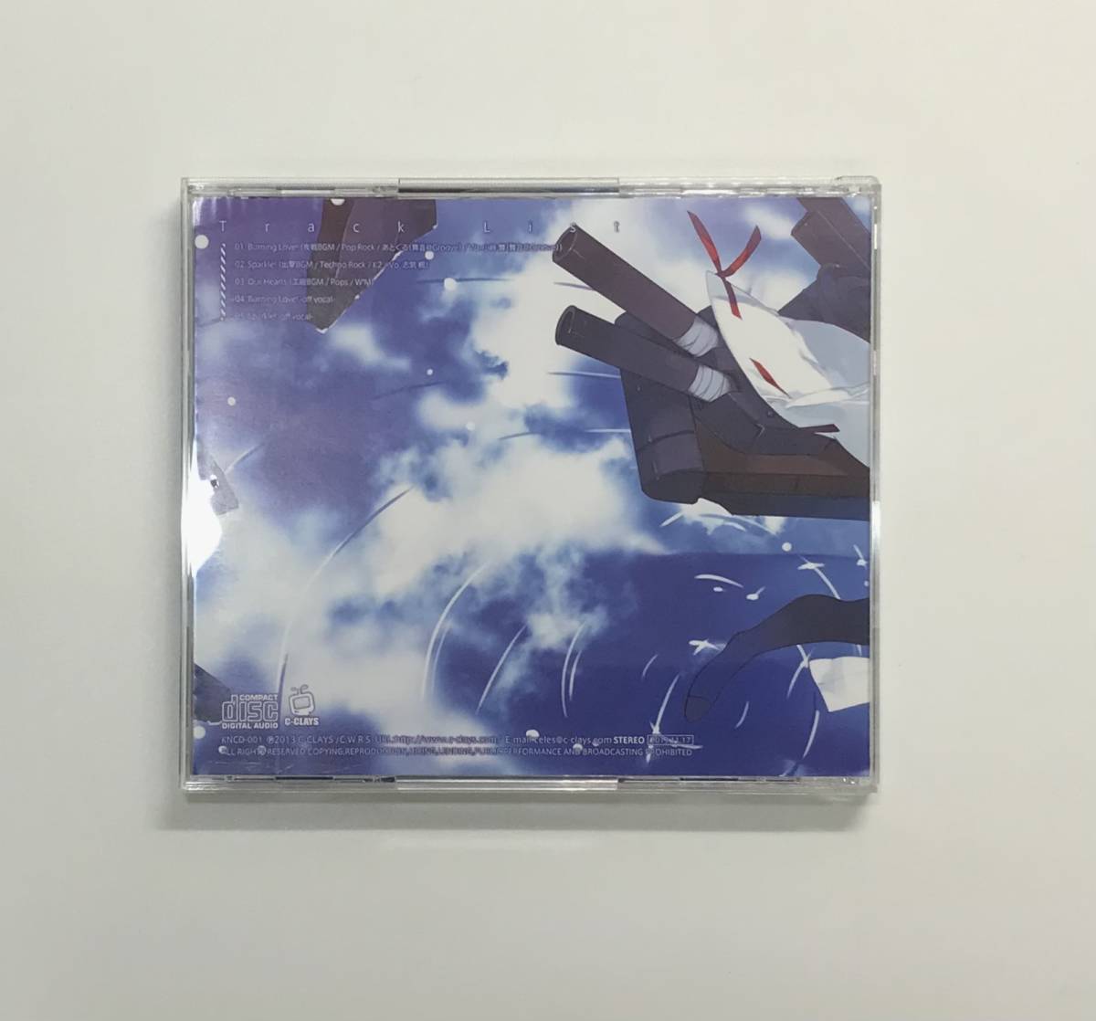Burning Love! / C-CLAYS　同人音楽CD　発売日2013年11月17日　　K-CD33_画像2