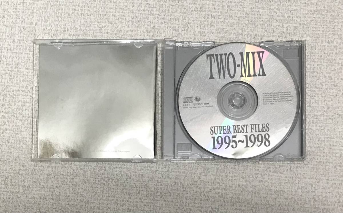 TWO-MIX / Super Best Files 1995～1998　CD　発売日1998年12月21日　キングレコード　K-CD44_画像5
