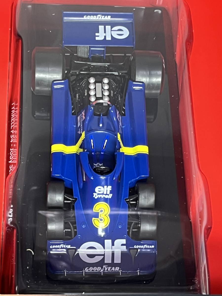 即決◆デアゴスティーニ ビッグスケールＦ１コレクション 1/24 Vol.3 タイレル Ｐ３４ / ティレル ジョディ・シェクター_画像3