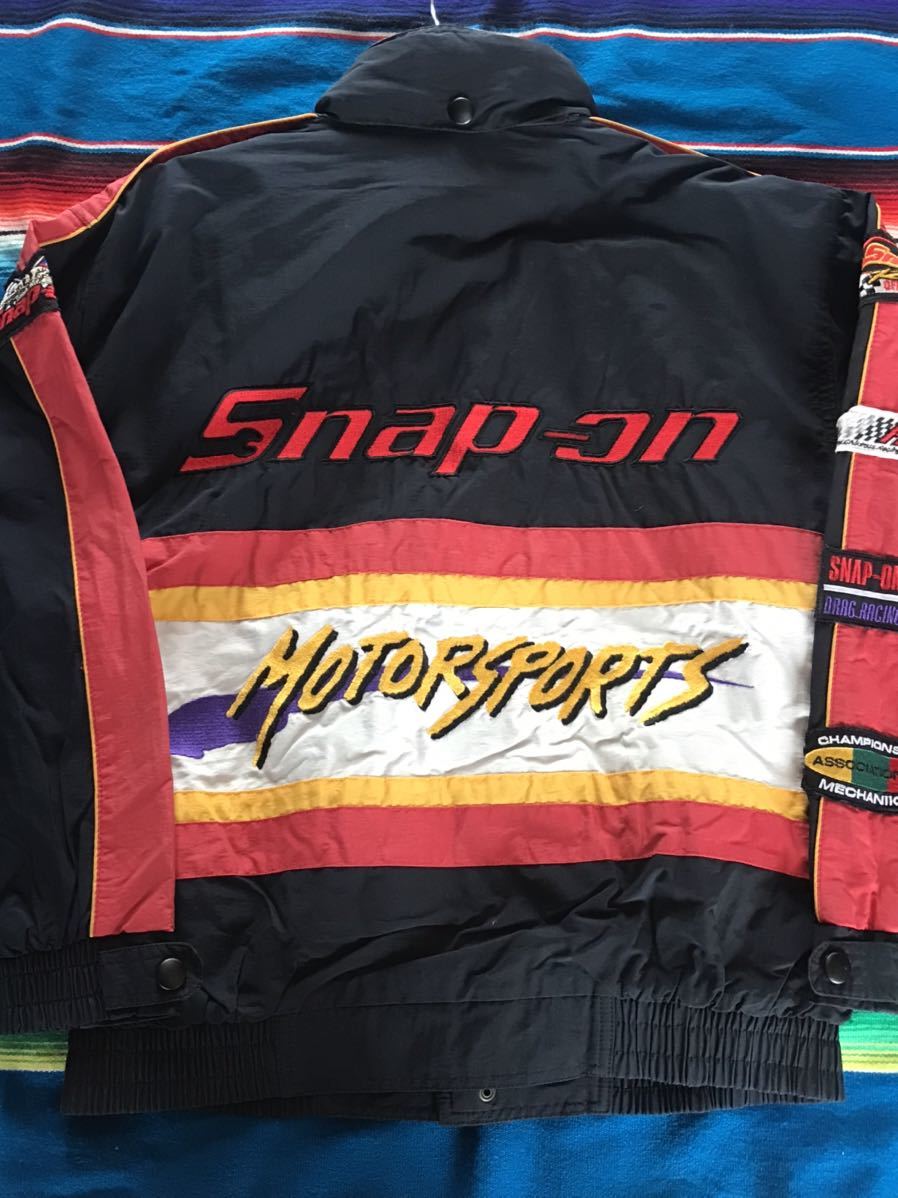 Snap-on Racing Jacket スナップオン　レーシング　工具　アメリカ　ツール　アメカジ　レース　企業　カンパニー　JDM USDM