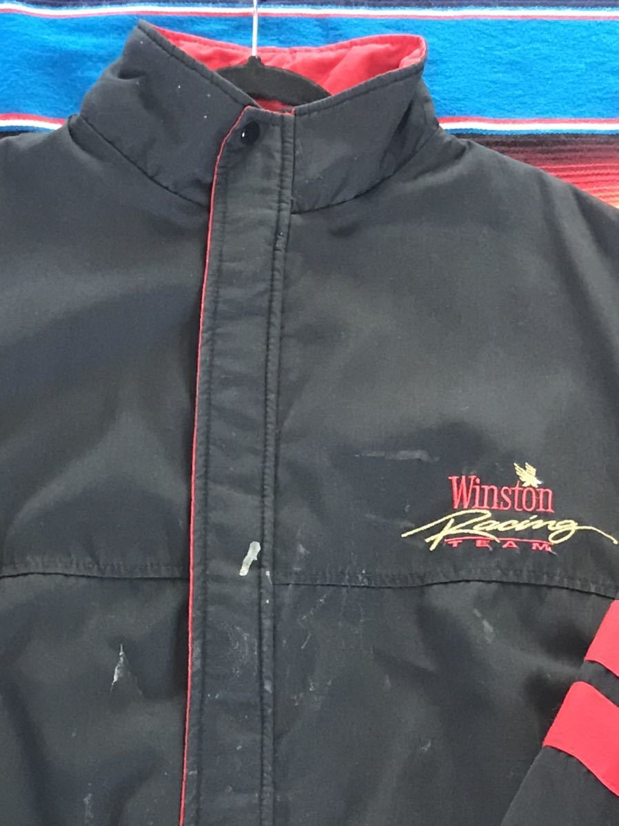 Winston Racing Team ジャケット　ナスカー　ウィンストン　タバコ　レース　レーシング　スポンサー　アメリカ　アメカジ　古着