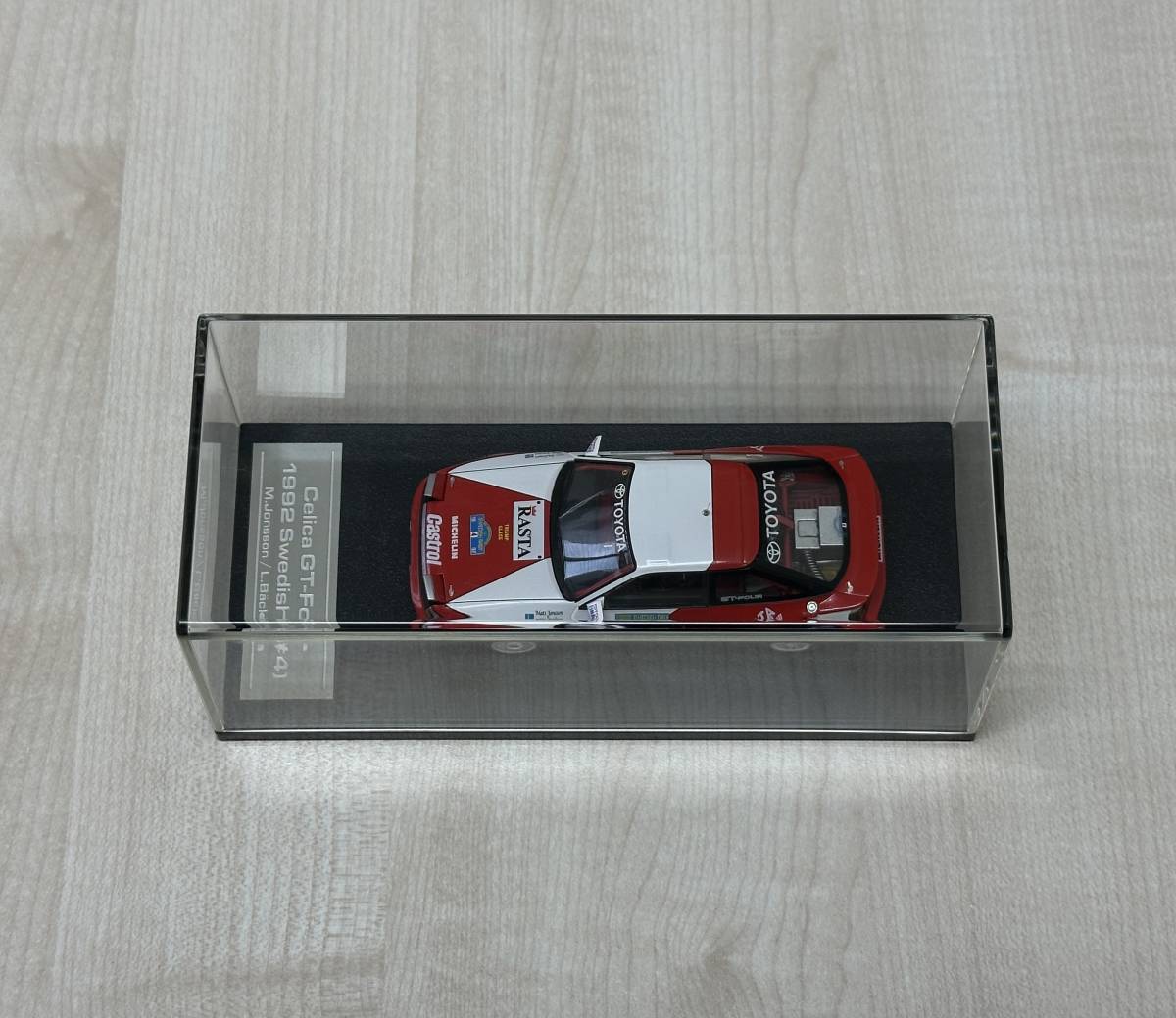  new goods not yet exhibition 1/43 hpi racing H pi- I racing MIRAGE Mirage Toyota Toyota Celica GT-Four 1992 Rally Sweden 8146