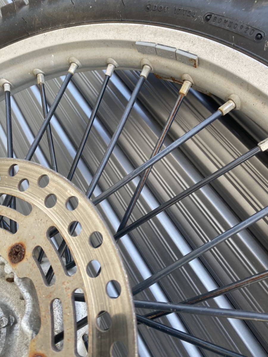 高品質の人気 【期間限定値下】スズキ ジェベル250 SJ45A 前後ホイール