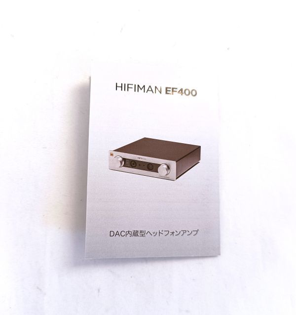 HiFiMAN EF400 ヘッドフォンアンプ/DAC_画像3