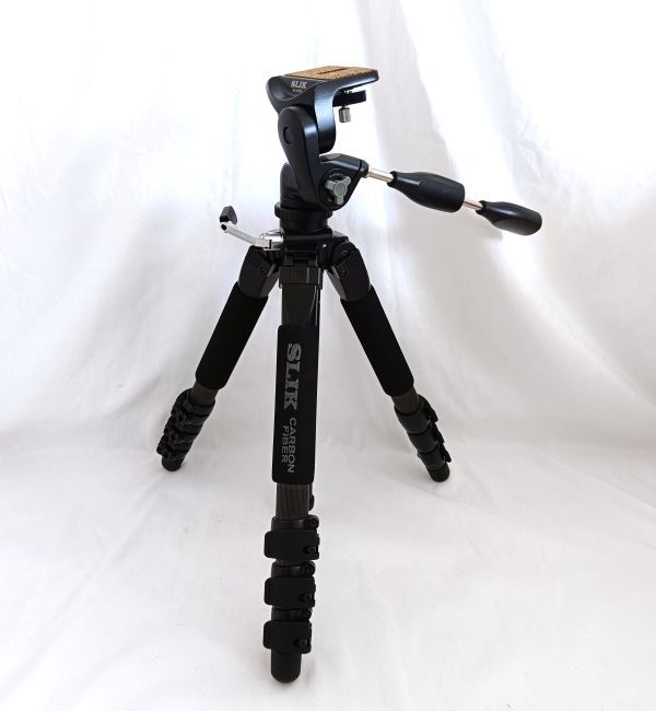 12240円 SLIK カーボンマスター 924 FL-SP + SH-837 HD - 三脚 12240円 SLIK カーボンマスター 924 FL-SP + SH-837 HD - 三脚