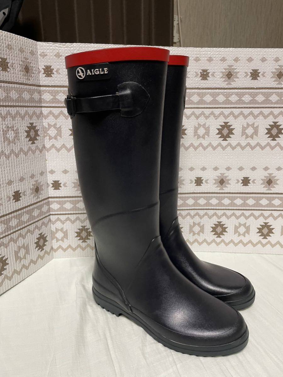 AIGLE レインブーツ シャンタベル 35 - 長靴