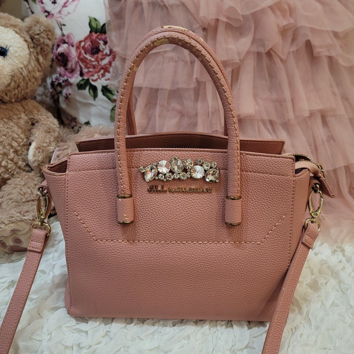 ジルバイジルスチュアート ビジューロイヤルトート JILLSTUART ジルバイジルスチュアート ビジューロイヤルトート JILLSTUART