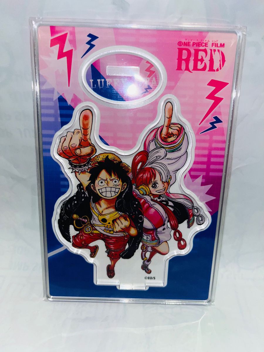 「ONE PIECE FILM RED」「ウタ」3点セット キーホルダー× アクリルフィギュア×ジェットストリーム3色ボールペン