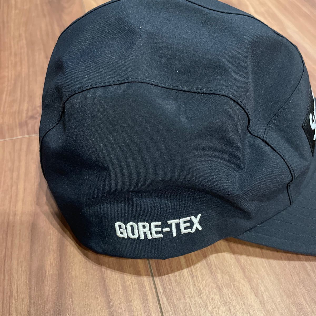 supreme シュプリーム【黒】★GORE-TEX Camp Cap Box ゴアテックス コラボ ボックスキャップ 正規店購入 シュプリーム 限定入手困難 19AW_画像2