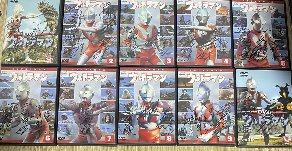 DVD　ウルトラマン　全10巻セット