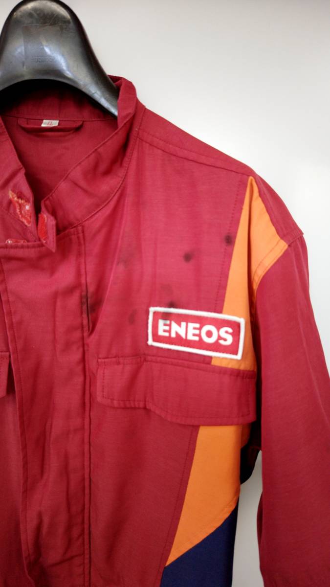 エネオス　ENEOS　ツナギ　つなぎ　半袖 2枚セット　送料無料　LL_画像3