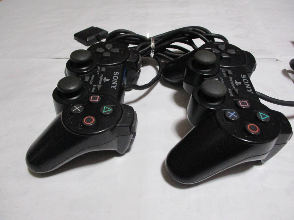 PS2　デュアルショック2　コントローラー　２台セット　激安　チャンス！！！_画像2