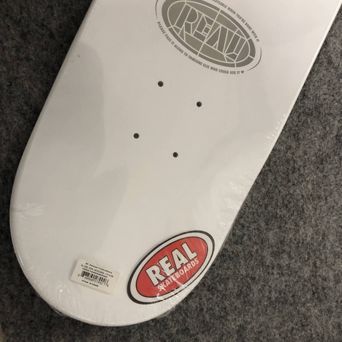 REAL skateboard（リアル　スケートボード）ザイオン・ライト８.２８★ステンドグラス調（エンボス加工）☆新品未使用☆デザイン抜群☆人気_画像8