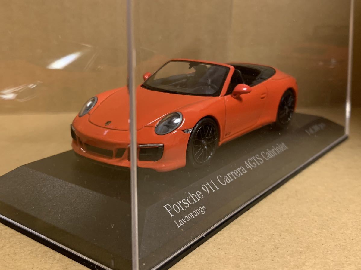 ミニチャンプス 1/43 ポルシェ 911 カレラ 4 GTS カブリオレ 991.2 PMA 1/43 Porsche 911 Carrera 4 GTS Cabriolet _画像3