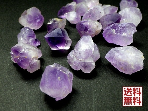 アメジスト原石 ５０ｇパック ラベンダーアメジスト Amethyst 紫水晶 結晶 全国送料無料_画像1