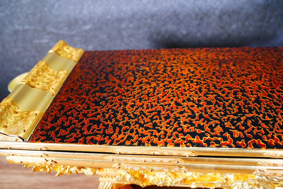 まごころ堂 中古美品 最高級裏金木製本金箔 前卓 大谷派(D-5 まごころ堂 中古美品 最高級裏金木製本金箔 前卓 大谷派(D-5
