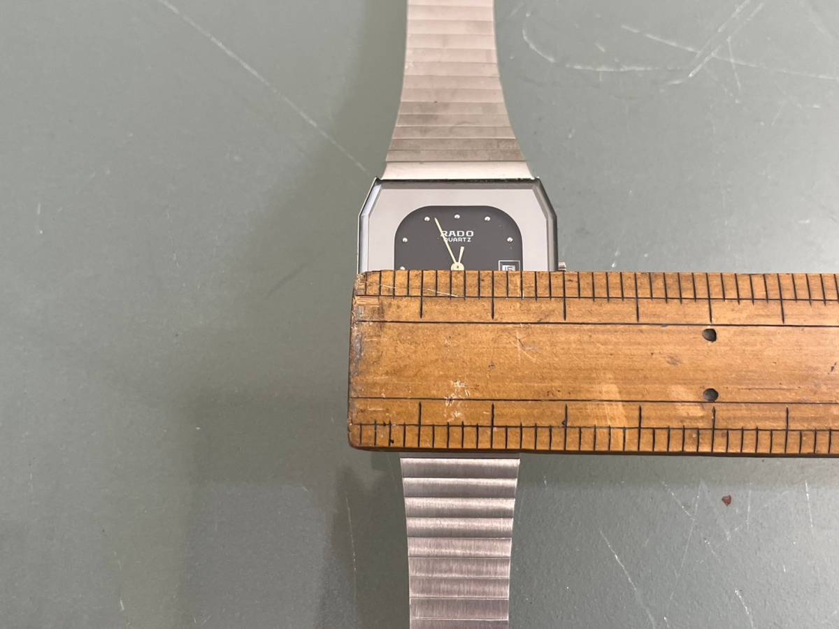 11-S57 RADO ラドー メンズ 腕時計 ステンレス 通電・動作未確認 画像分 現状品 返品交換不可_画像3