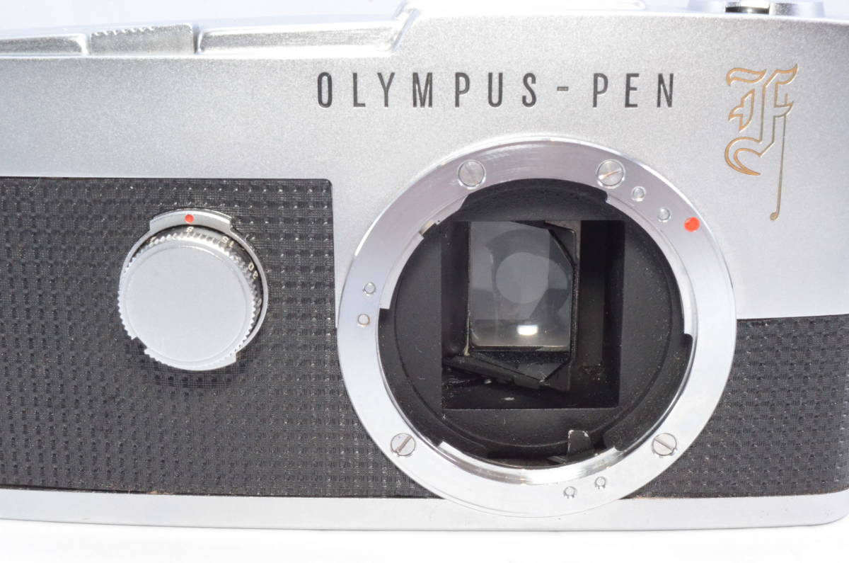OLYMPUS オリンパス PEN F F.Zuiko Auto-S 38mm f/1.8 ハーフサイズ フィルムカメラ #2311001 _画像7