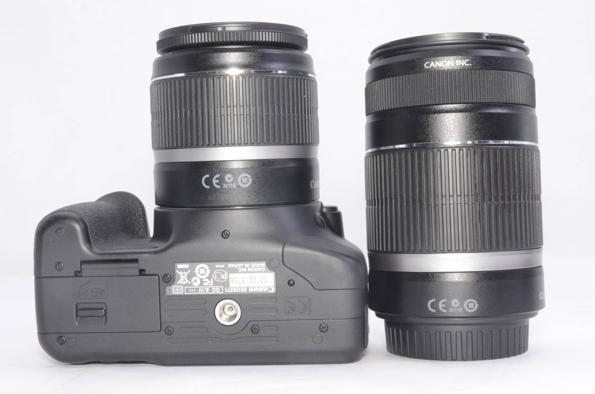 【美品】Canon キャノン デジタル一眼レフカメラ EOS Kiss X4 ダブルズームキット #2311012_画像5
