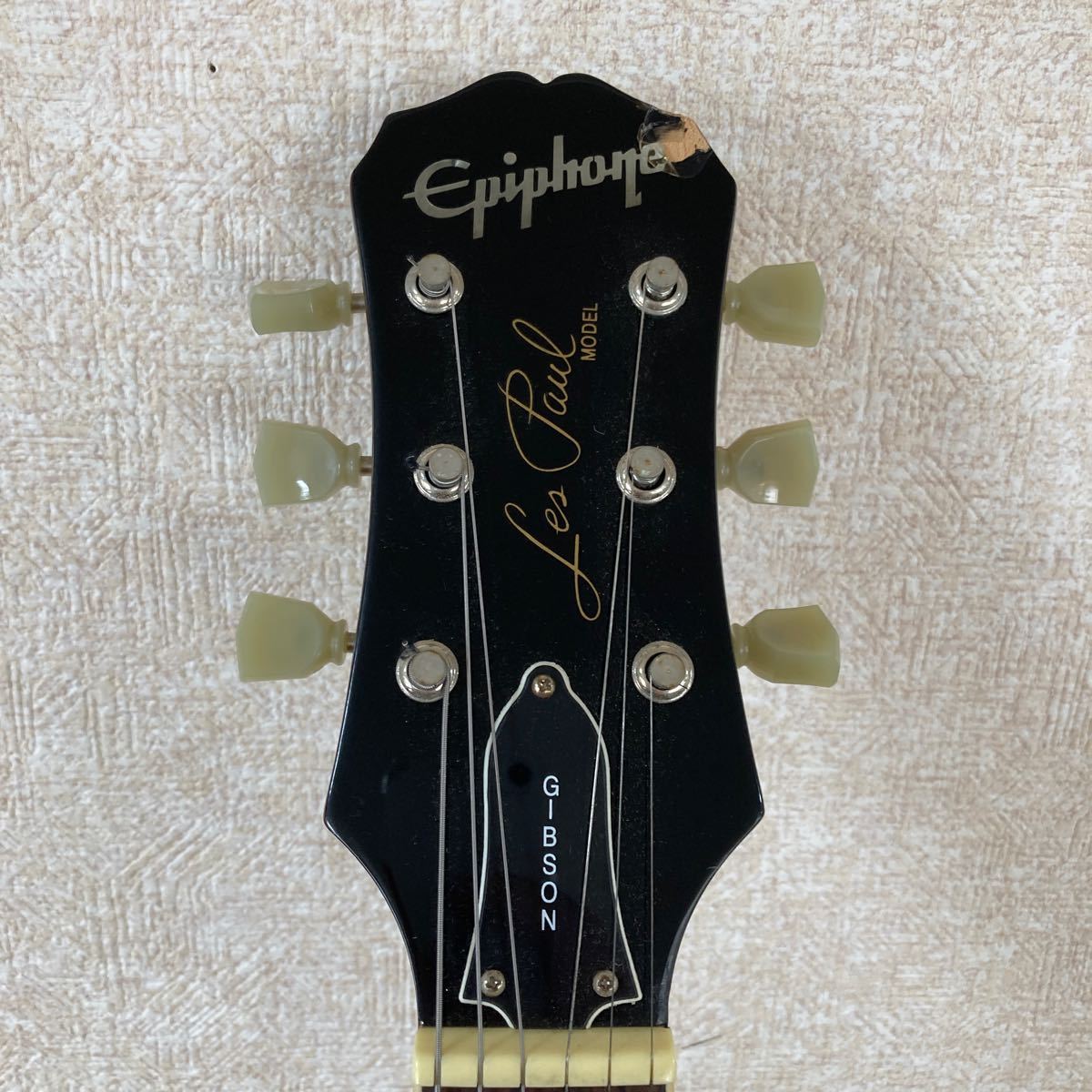 Epiphone エピフォン les Paul レスポール STANDARD スタンダード 50s ギター エレキギター エレギ 6弦 ピック付き ケース付き 11 カ 6058_画像4