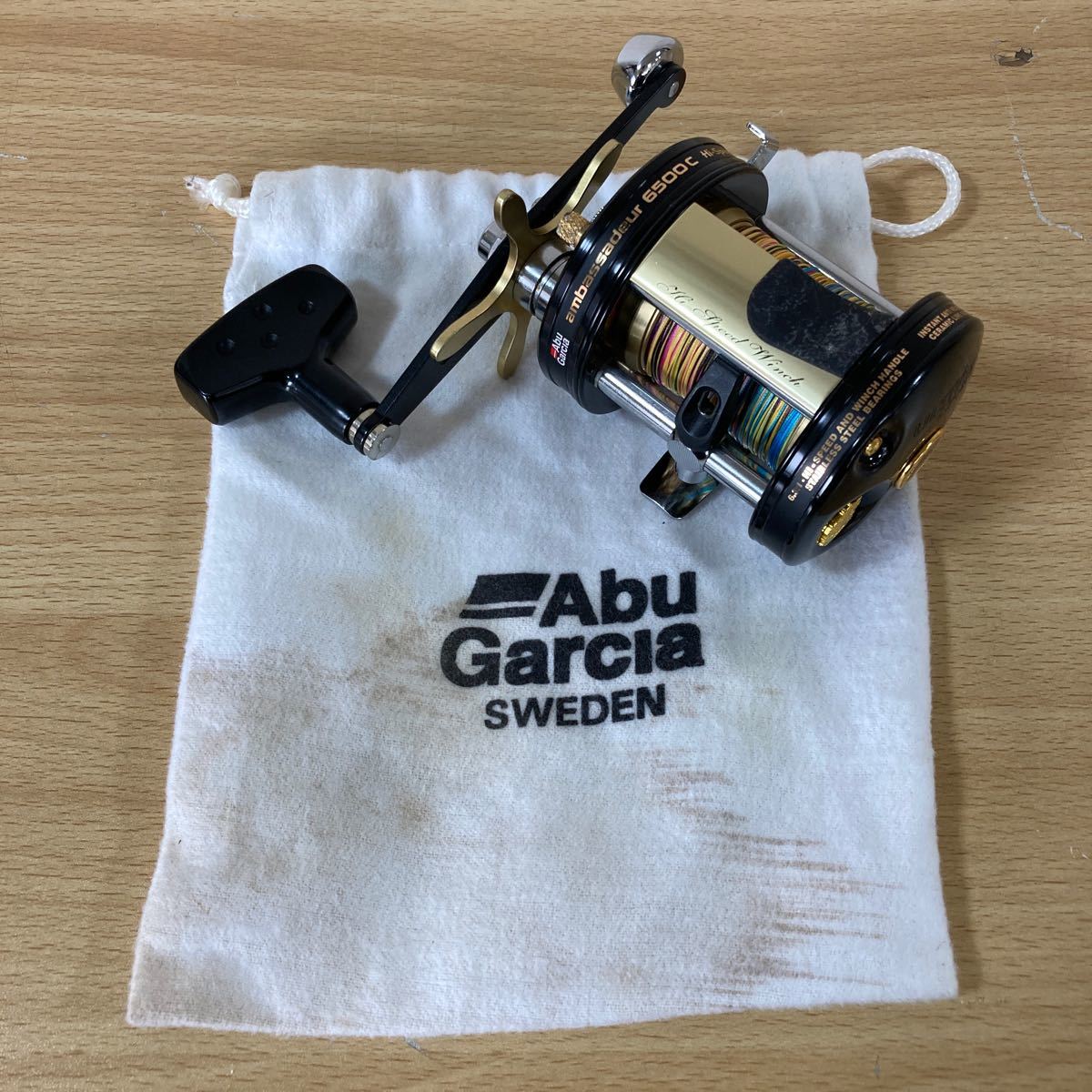 Abu Garcia アブガルシア アブ ambassadeur 6500C ULTRA CAST ベイトリール アンバサダー リール 釣り具 釣り道具 フィッシング 11 カ 6090_画像1