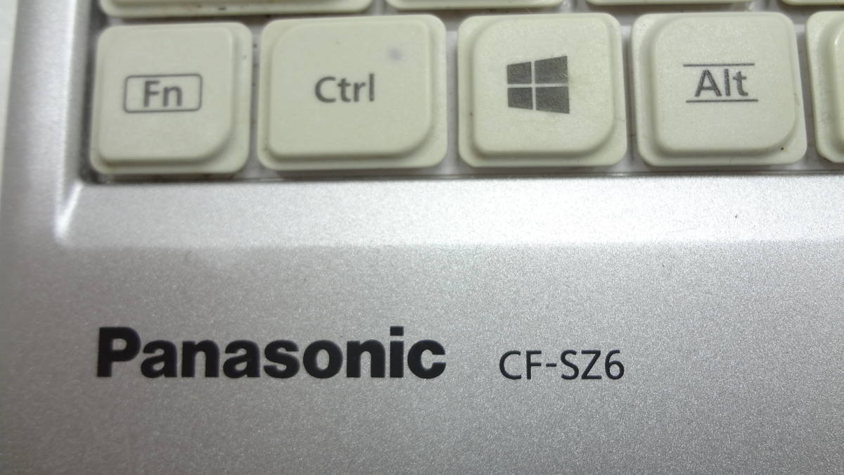 ジャンク品 Panasonic Let's note CF-SZ6 など用パームレスト キーボード (ｗ16)_画像4