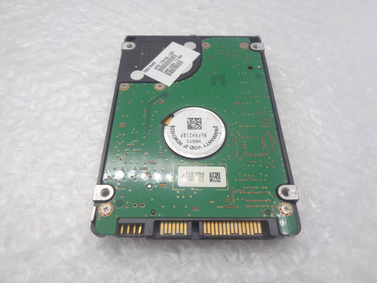 SAMSUNG ST750LM022 2.5型HDD 5400RPM 9.5mm 750GB SATA 中古動作品(H189)_画像2
