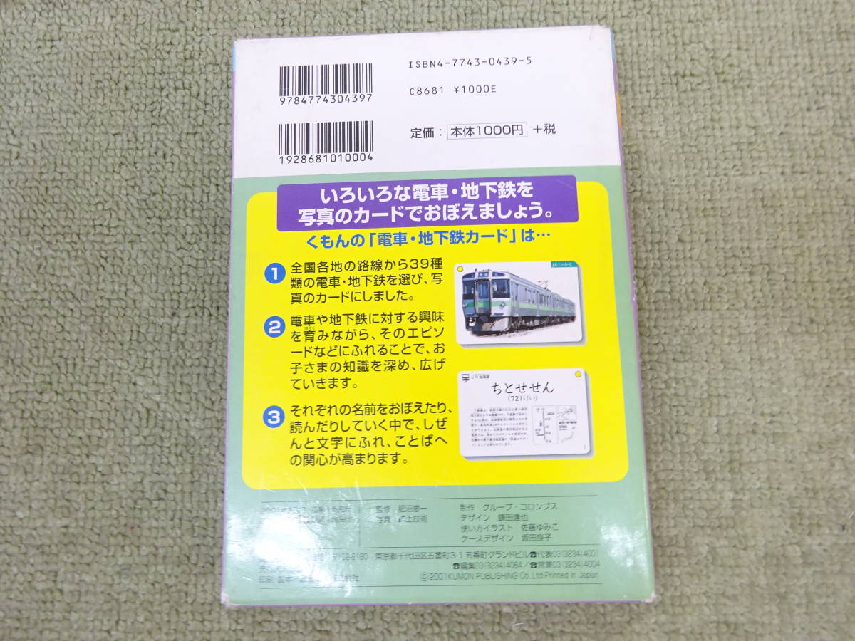 121-Q28)開封 未開封品 電車グッズ 2点セット 電車 地下鉄カード JR 東日本発足 20周年謝恩 新幹線スタンプラリー ミニチュア 駅長制帽 _画像3