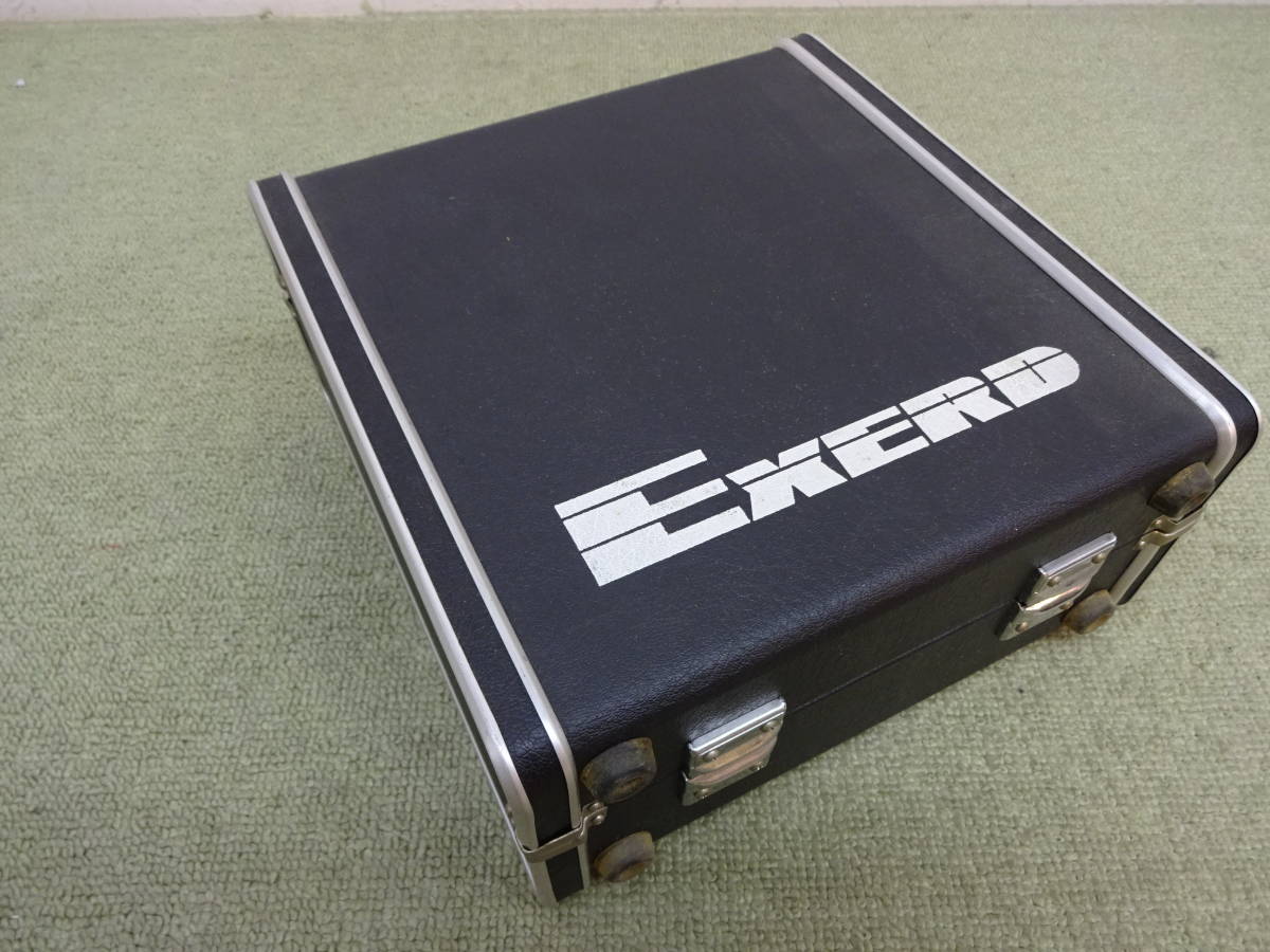 119-F58) 現状品 EXERD SANWA サンワ 40MHｚ FM 送受信機 プロポ 通電OK ケース付き ※説明文必読※_画像9