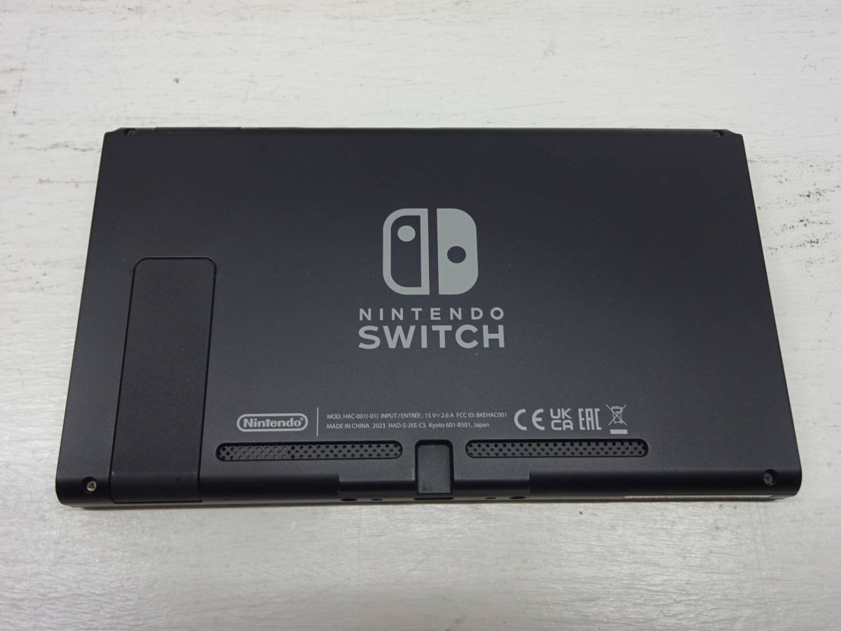 073-F74) 中古品 Nintendo switch 本体 Joy-Con [L/R] グレー 動作OK_画像3