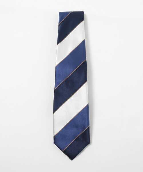  обычная цена 14,300 иен * полоса галстук Black Label k rest Bridge BLACK LABEL CRESTBRIDGE 51815-620-14* с биркой 