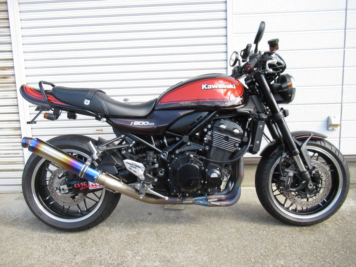 カワサキ　Z900RS　火の玉　チタンフルエキ　美車　☆ Z900 ZRX1200R ZRX1200ダエグ ZRX1100 ゼファー750 1100 Z1 MT-09 CB1100 750 _画像1