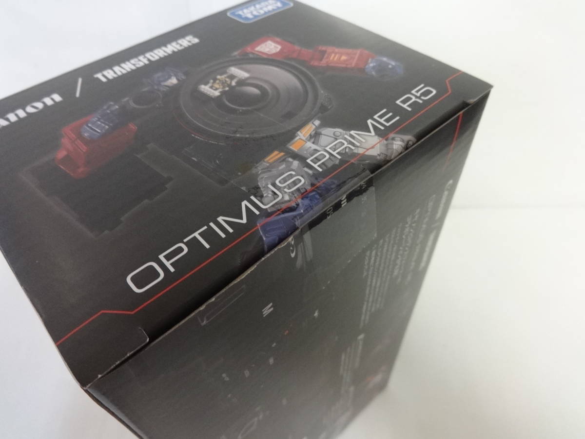 A693 未開封 フィギュア トランスフォーマー Canon OPTIMUS PRIME R5 国内正規品 テープ二度貼りなし_画像5