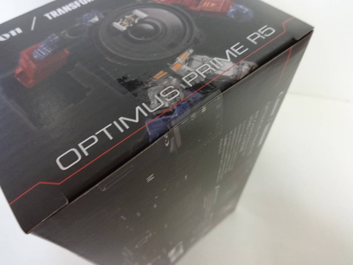 A697 未開封 フィギュア トランスフォーマー Canon OPTIMUS PRIME R5 国内正規品 テープ二度貼りなし_画像5