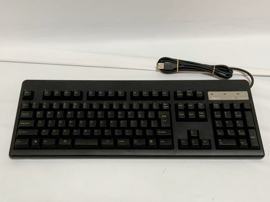 静電容量無接点 Realforce 108UBK SJ08B0 日本語 変荷重 静電容量無接点 Realforce 108UBK SJ08B0 日本語 変荷重