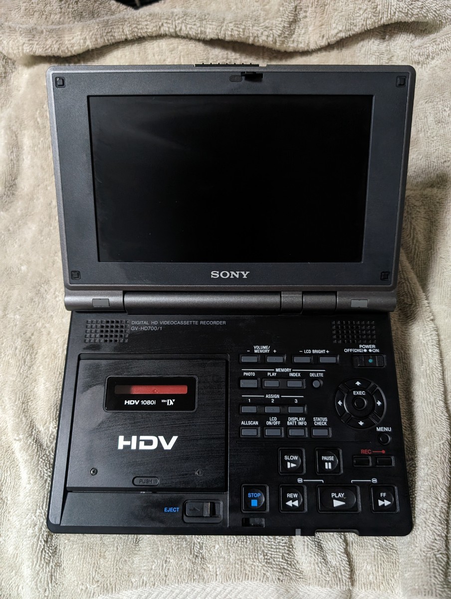  SONY DIGITAL HD VIDEOCASSETTE RECORDER GV-HD700/1 ビデオカセットレコーダー　本体のみ_画像1