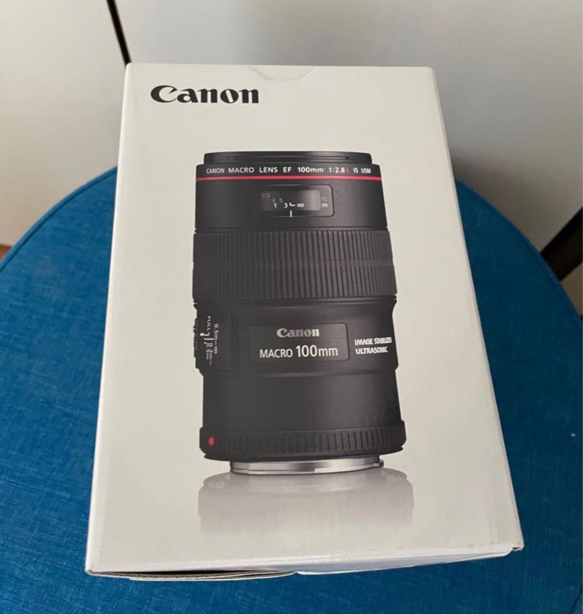 新品 Canon 単焦点マクロレンズ EF100mm F2 8L マクロ IS USM フル
