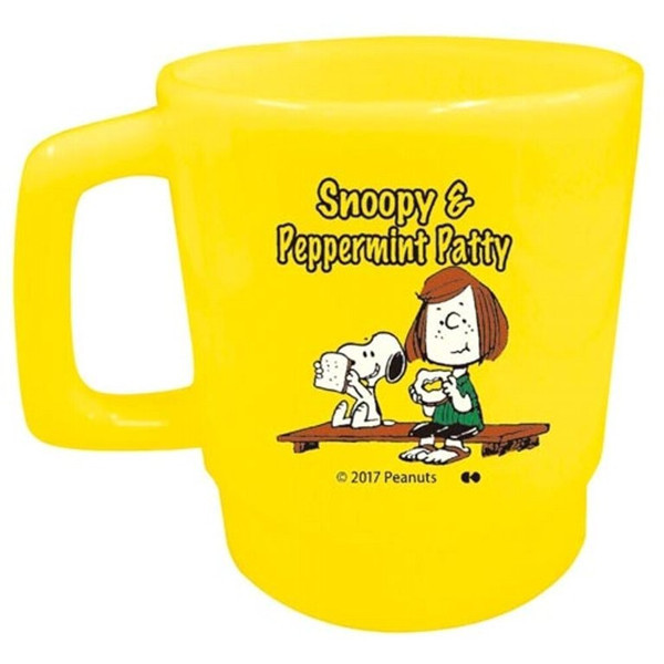  Snoopy SNOOPY PEANUTS пластик кружка ( желтый )