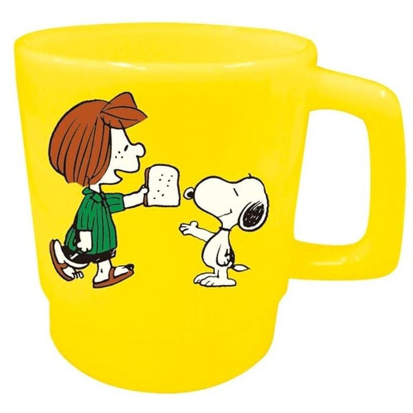 Snoopy SNOOPY PEANUTS пластик кружка ( желтый )