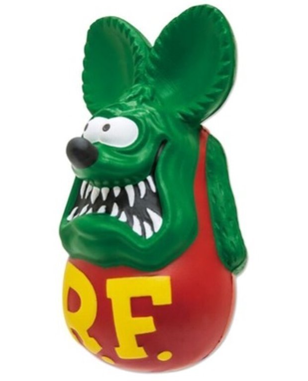 ラットフィンク Rat Fink スクイーズ アンテナ トッパー 【RAT FINK】車　バイク　アメリカン雑貨 ガレージ_画像1