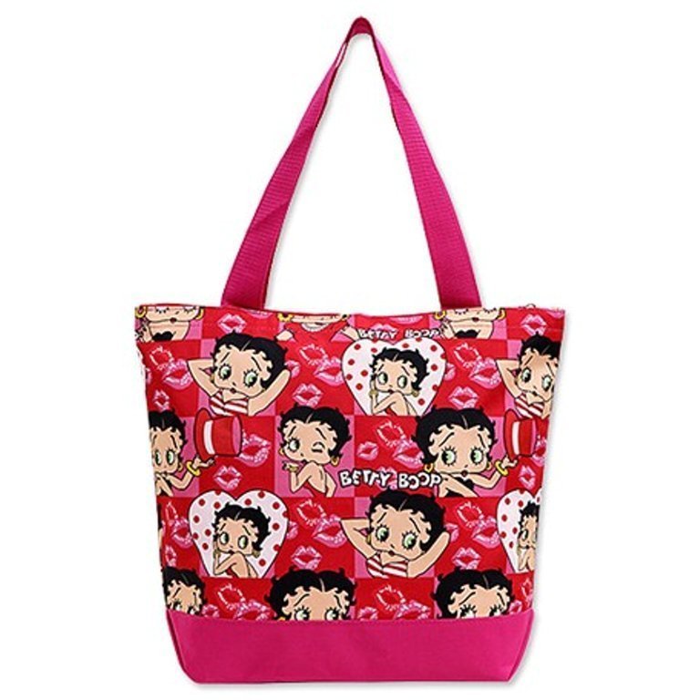 ベティちゃん ベティブープBetty Boop   トート バッグ BBDN-BC317A-AH オール ヘッズ ベティちゃん ベティ の画像1