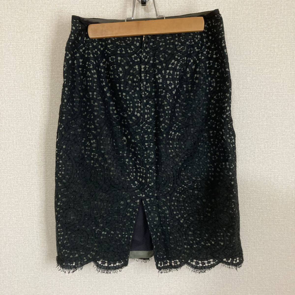 【BALLSEY ボールジィ】透かし編みパイピングスカート