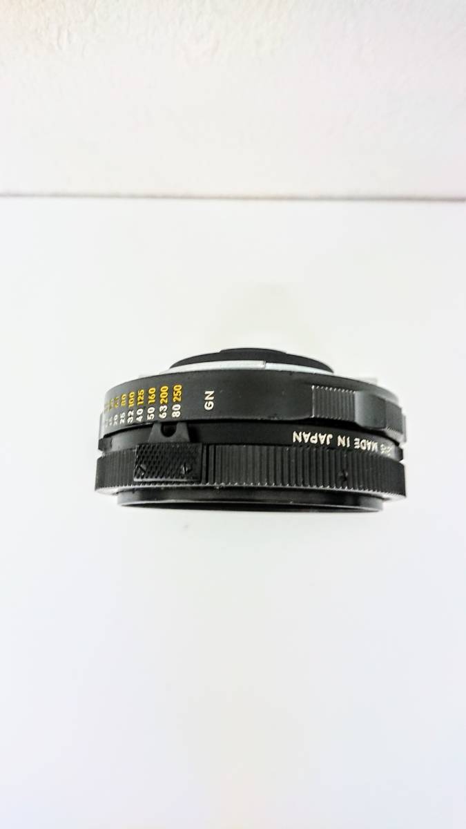 ミさ[SIY16]カメラ　レンズ　NiKKOR　2.8　ｆ45㎜　Nippon　Kogaku　レンズキャップ付き　ジャンク品　60サイズ_画像3